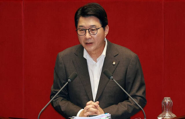 국민의힘 신동욱 원내수석 대변인. 연합뉴스