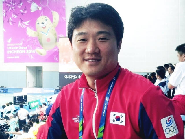 인천국제공항공사 스카이몬스 배드민턴단의 안재창 감독