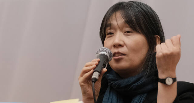노벨문학상 수상자인 소설가 한강. 연합뉴스 제공