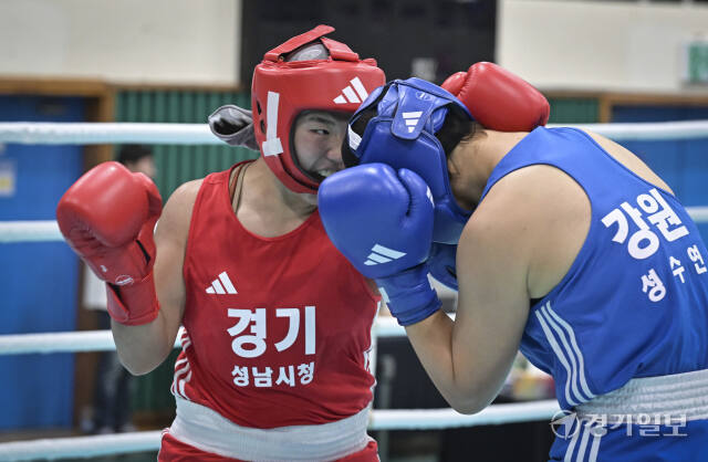 제105회 전국체전, 성남시청 선수진, 복싱 여자일반부 미들급 금메달 [포토뉴스]