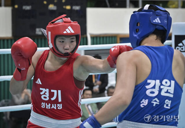 제105회 전국체전, 성남시청 선수진, 복싱 여자일반부 미들급 금메달 [포토뉴스]