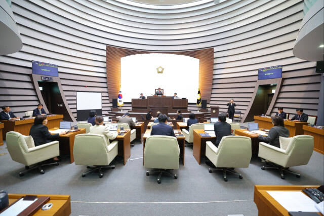 경기 광주시의회, 제312회 임시회 폐회. 광주시의회 제공