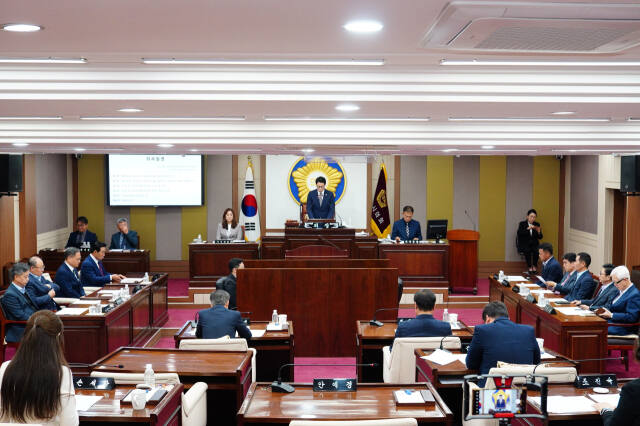 포천시의회 본회의장