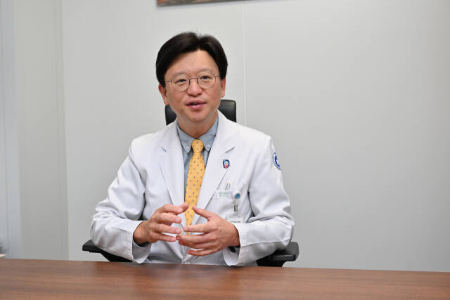 박진식 혜원의료재단 세종병원 이사장. 조병석 기자