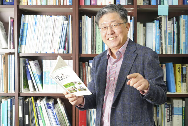 빗물박사 한무영 서울대 명예교수. 홍기웅 기자