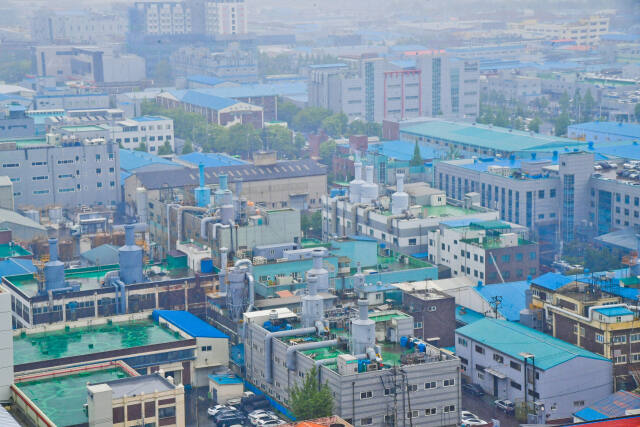인천 남동구 남동국가산업단지 전경. 경기일보 DB