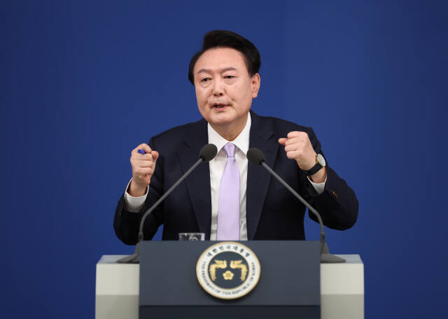 윤석열 대통령. 연합뉴스