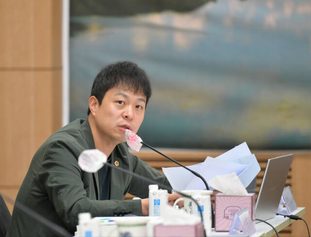 유영일 경기도의회 도시환경위원회 부위원장. 경기도의회 제공