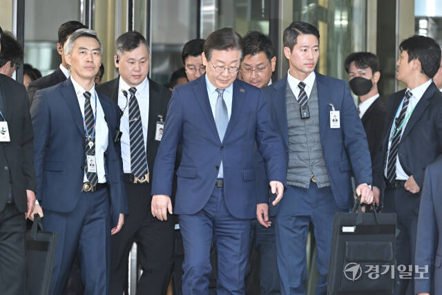 이재명 대표,1심 선고 '징역 1년, 집행유예 2년' [포토뉴스]