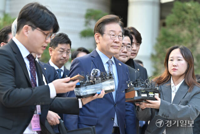 이재명 대표,1심 선고 '징역 1년, 집행유예 2년' [포토뉴스]