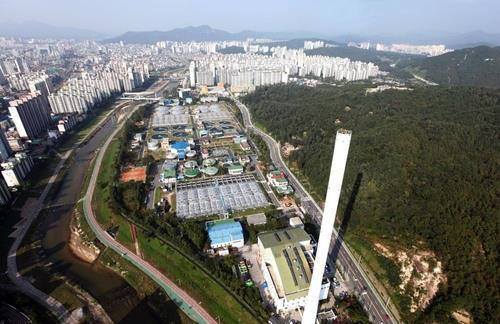 의정부시 장암동 자원회수시설 전경. 의정부시 제공