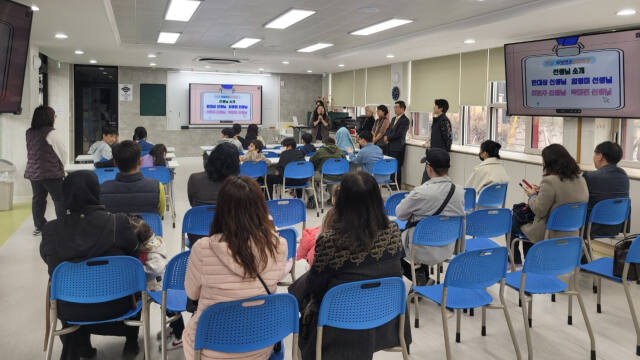지난 20일 이천 꿈빚공유학교 백록캠퍼스에서 실시한 우보만리(牛步萬里) 공유학교 수업 페스티벌이 진행되고 있다. 이천교육지원청 제공