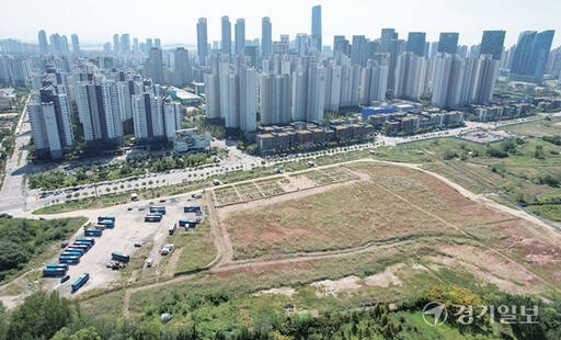 인천 연수구 송도국제도시 송도동 국제업무지구 28의1 병원 의료용지. 경기일보DB