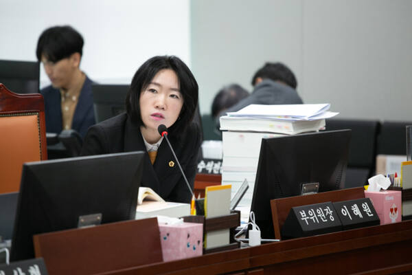 이혜원 경기도의회 기획재정위원회 부위원장. 경기도의회 제공