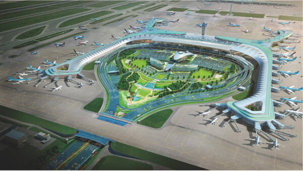 인천공항 4단계 건설사업 조감도. 공항공사 제공