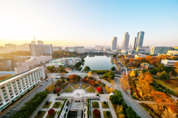 건국대학교 전경