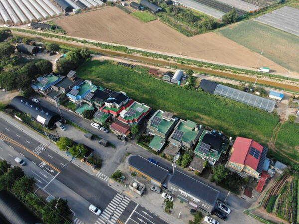 경기 RE100 자립마을의 모습. 경기도 제공