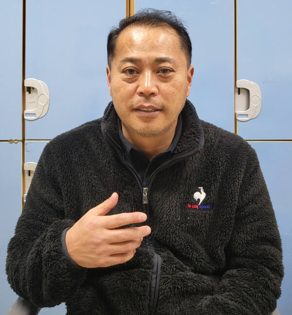 김범열 과천고 검도부 감독.황선학기자
