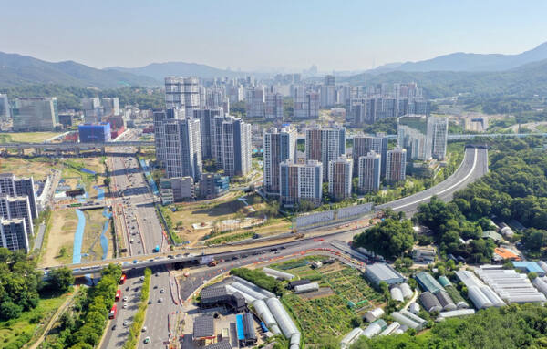 과천 지식정보타운 전경. 과천시 제공