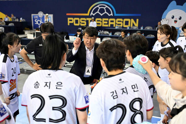 한층 더 업그레이드 된 전력을 바탕으로 핸드볼 H리그 여자부 2연패를 노리고 있는 광명 SK 슈가글라이더즈.경기일보 DB
