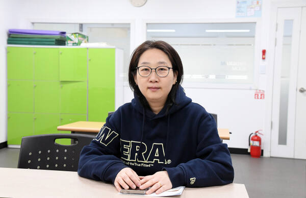 박소영 시흥군자사랑가족봉사단장. 김형수기자
