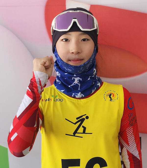 여초 고학년부 스프린트서 시즌 4관왕에 오른 박서윤.일동초 제공