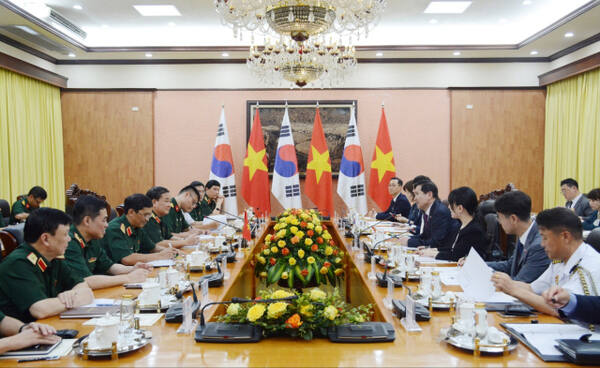 지난해 4월 23일 개최된 제11차 한·베트남 국방전략대화. 국방부
