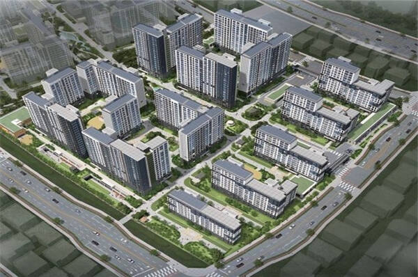 3기 신도시 고양창릉 A4블록 조감도. 한국토지주택공사 제공
