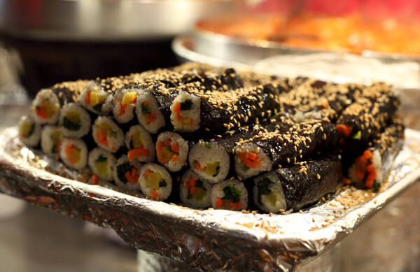시중에서 ‘마약김밥’이란 이름으로 판매되는 김밥. 연합뉴스