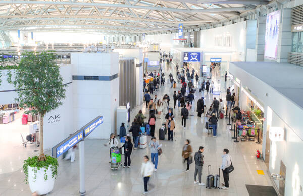 인천공항 여객터미널 전경사진. 공항공사 제공