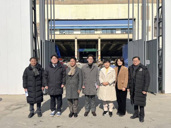 안양시의회 총무경제위원회가 안양시농수산물도매시장 운영 현황을 점검했다. 안양시의회 제공