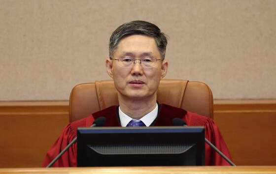 문형배 헌법재판소장 권한대행. 연합뉴스