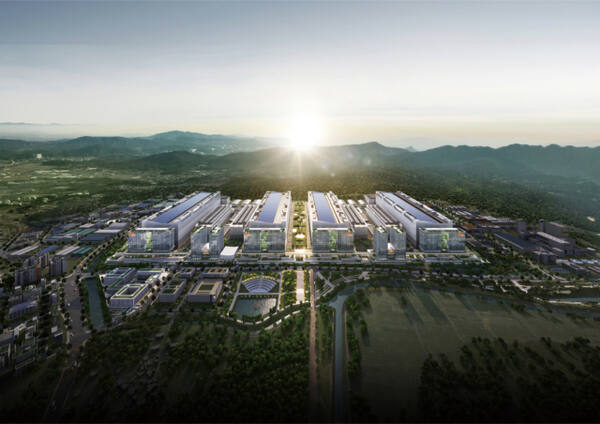 용인 처인구 원삼면 용인반도체클러스터 조감도. 용인특례시 제공