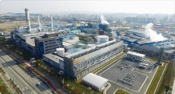 오산지역에 지역난방을 공급하는 DS파워(주) 전경. DS파워(주) 홈페이지