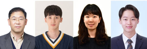 (왼쪽부터) 성균관대 권대혁 교수, 박원범 박사, 한국과학기술연구원 양유수 박사, 최지웅 박사. 성대 제공