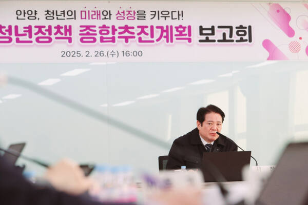 안양시 청년정책 종합추진계획 보고회. 안양시 제공