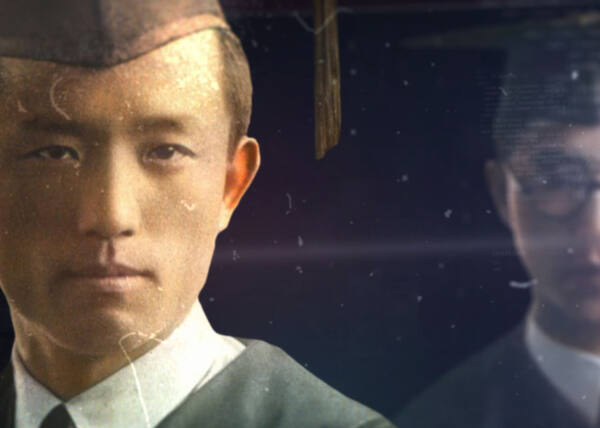 윤동주 시인 소개 영상의 한 장면. 서경덕 교수 SNS 캡처