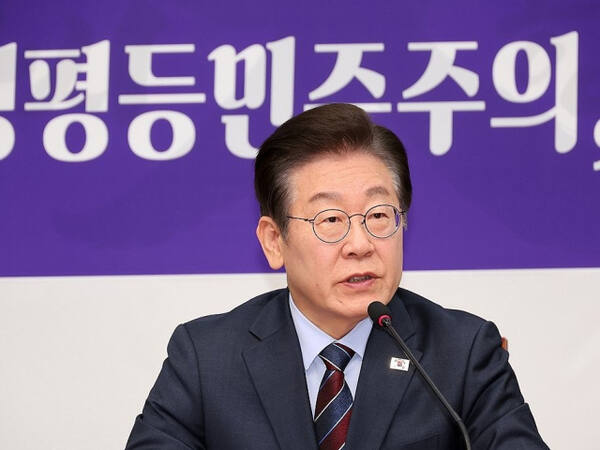 더불어민주당 이재명 대표가 7일 서울 여의도 국회에서 열린 최고위원회의에서 발언하고 있다. 연합뉴스