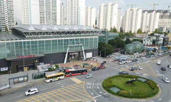 경부선 안양역 전경. 안양시 제공