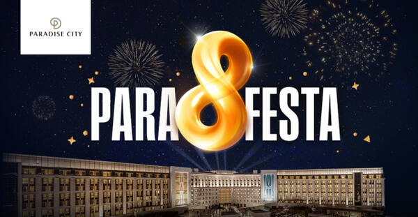 파라다이스시티가 개관 8주년을 기념해 4월 한달간 고객 성원에 보답하는 ‘파라 페스타(PARA FESTA)’를 한다. 파라다이스시티 제공