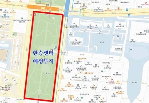 GTX-B 노선 인천시청역 환승센터. 인천시 제공