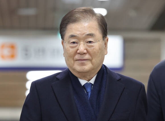 정의용 전 국가안보실장. 연합뉴스