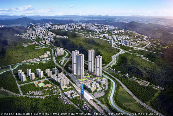 제일풍경채 투시도. 제일건설㈜ 제공