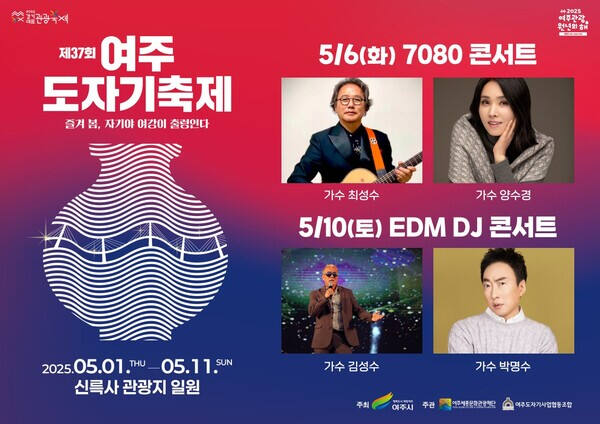 제37회 여주도자기축제 안내 포스터. 여주시 제공