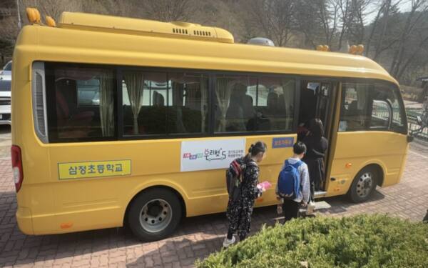 학생통학차량. 경기도교육청 제공