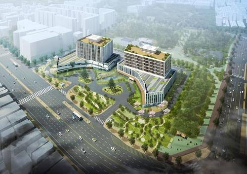 신흥동 새 법조단지 조감도. 성남시 제공