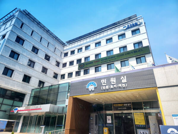 양평군청 전경. 황선주기자