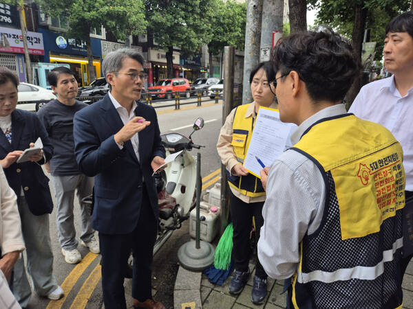 지난해 9월 정전사고 당시 긴급점검 현장. 김기표 의원 사무실 제공.