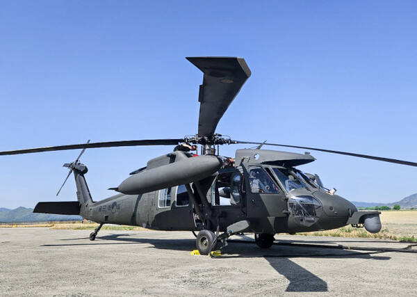 블랙호크로 불리는 UH-60헬기. 대한항공 제공