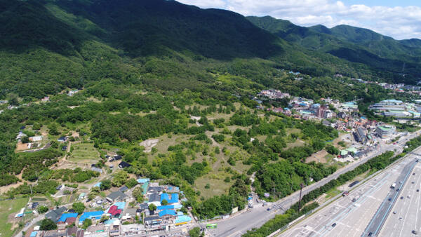 하남시 캠프콜번 도시개발사업 부지. 하남시 제공